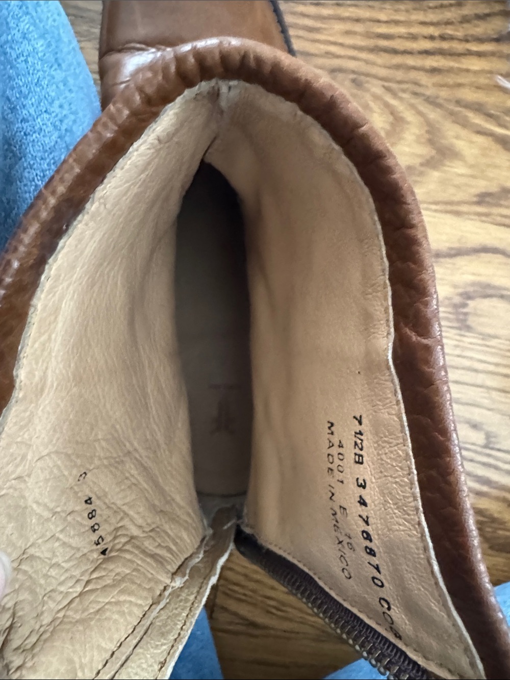 Frye Brown Leather Harness Ankle Boots - Picture 6 of 11
